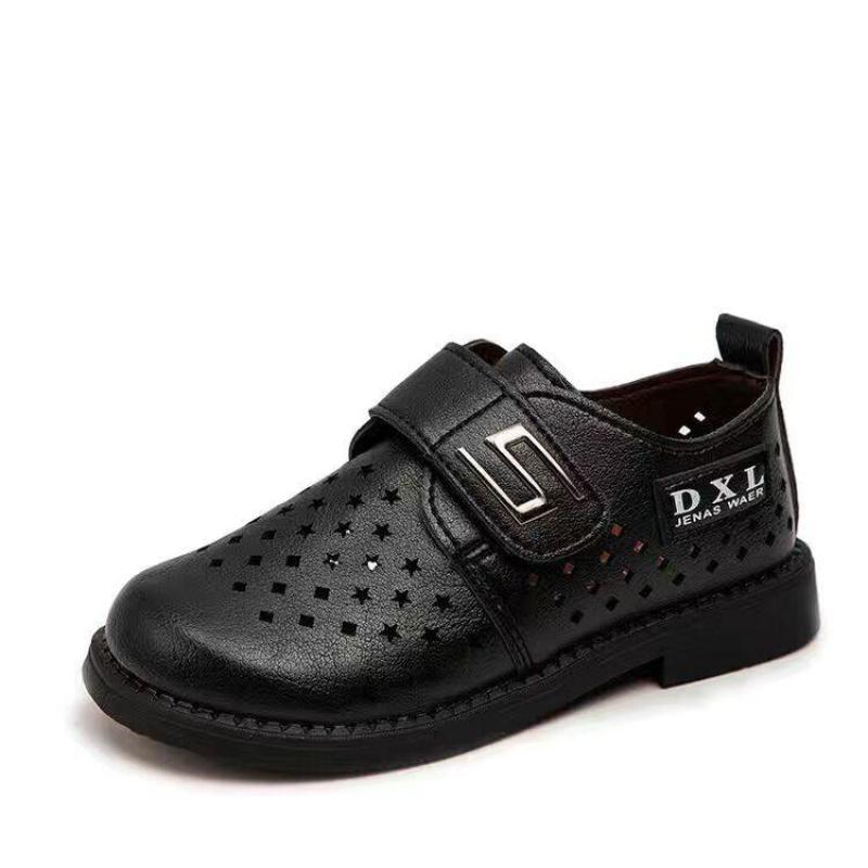 Kids-Leather-Shoes-For-Boys-Wedding-School-Show-Flats-Shoes-Classic-Children-Black-Loafer-Moccasins-Fashion-2