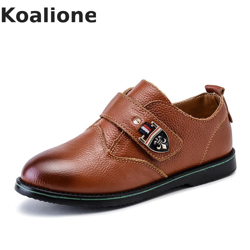 Kids-Shoes-For-Boys-Genuine-Leather-School-Show-Dress-Shoes-Flats-Classic-British-Oxford-Shoes-Children-2