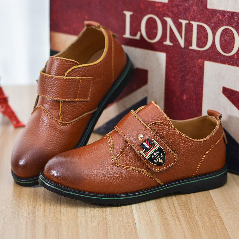 Kids-Shoes-For-Boys-Genuine-Leather-School-Show-Dress-Shoes-Flats-Classic-British-Oxford-Shoes-Children-4