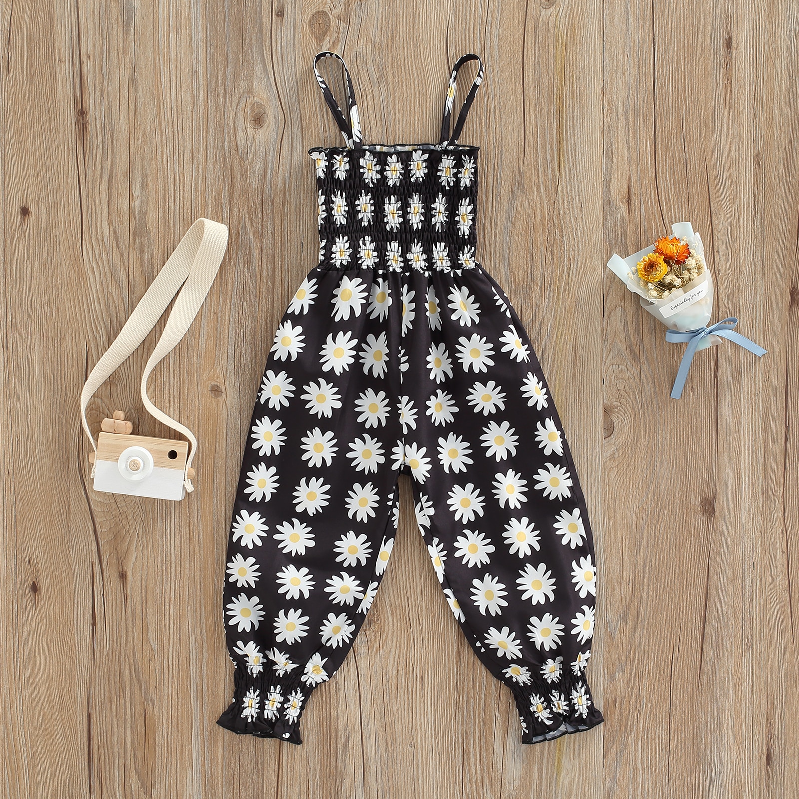 Kids-Summer-Jumpsuits-Daisy-Print-Elastic-Tied-Up-Strappy-Sleeveless-Siamese-Trousers-for-Baby-Girls-9-1