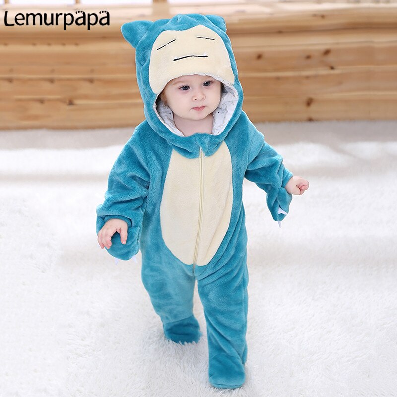 Lemurpapa-Baby-0-3Y-Bodysuits-Boys-Girls-Anime-Kigurumis-Green-Onesie-Cosplay-Costume-Baby-Romper-Infant-3