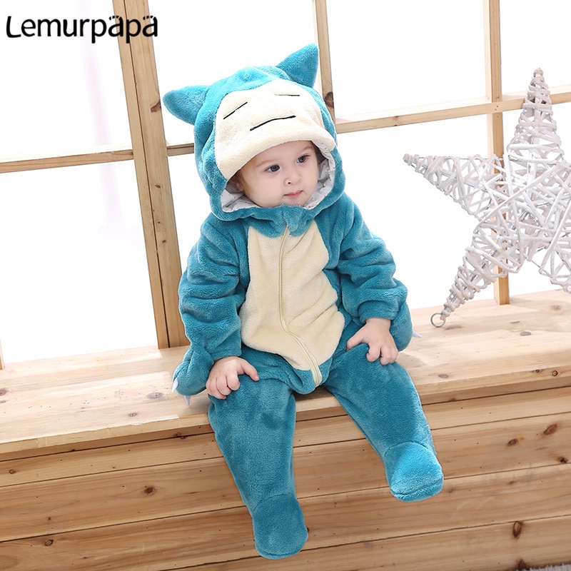 Lemurpapa-Baby-0-3Y-Bodysuits-Boys-Girls-Anime-Kigurumis-Green-Onesie-Cosplay-Costume-Baby-Romper-Infant-4