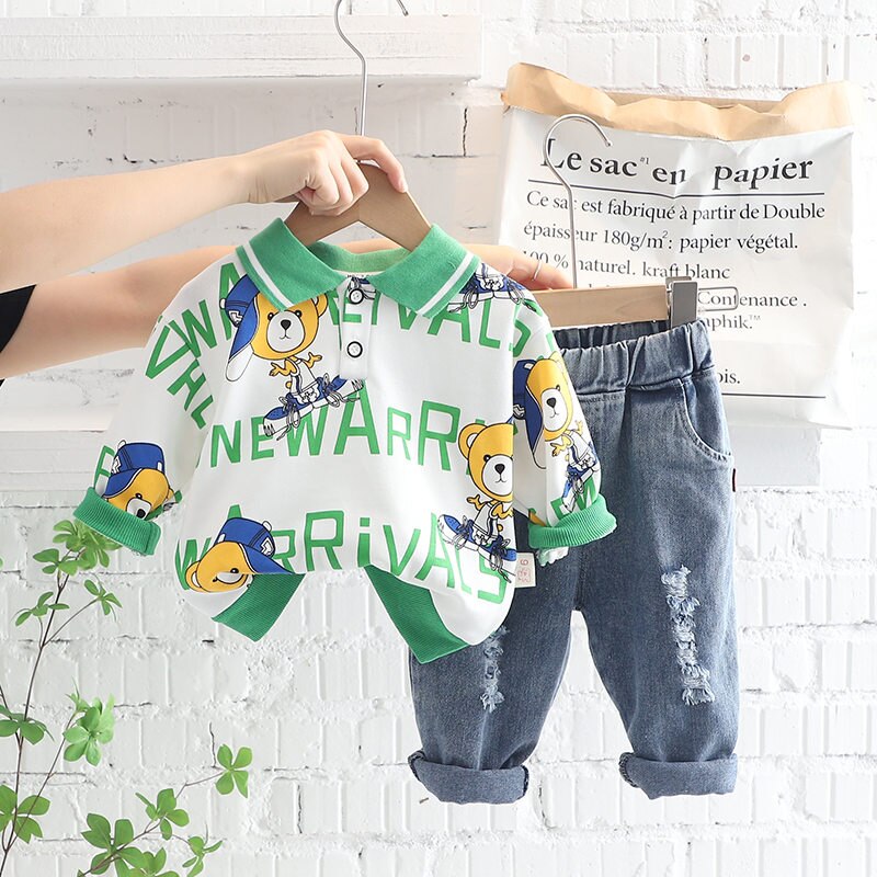 New-Autumn-Baby-Boys-Girls-Cotton-Clothes-Children-Full-Printe-T-shirt-Jeans-2Pcs-Set-Infant-1