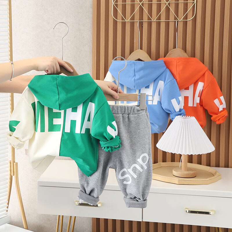 New-Autumn-Children-Baby-Clothes-Kids-Boys-Girls-Letters-Patchwork-Hoodies-Jacket-Pants-Sets-Toddler-Clothing-4