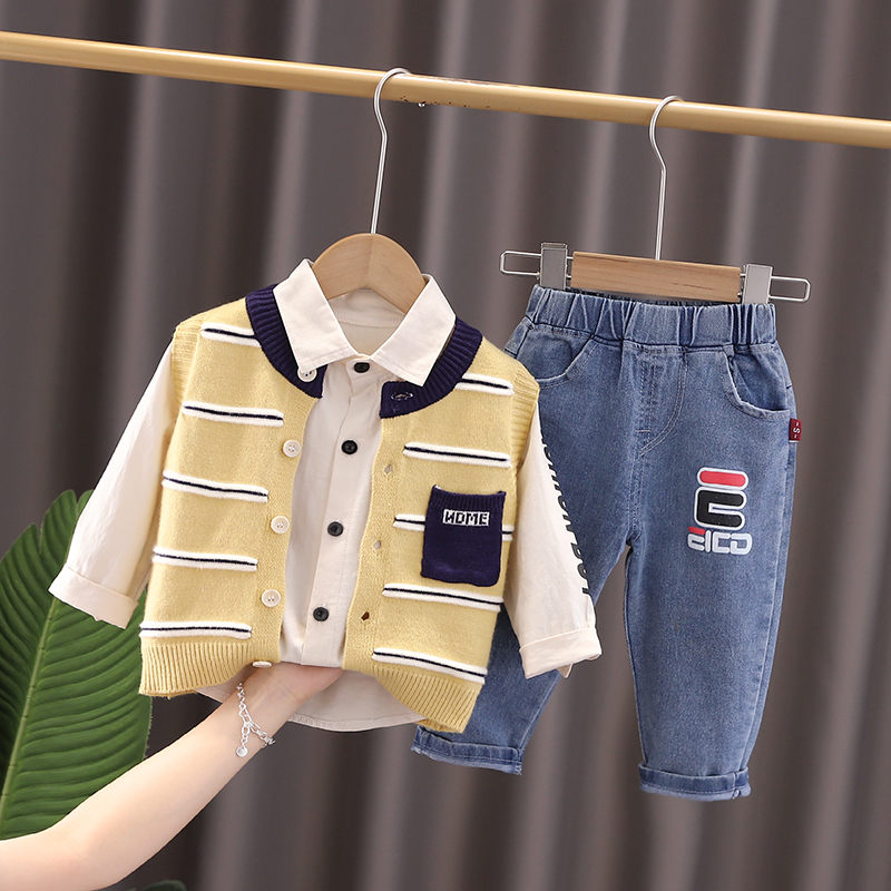 New-Autumn-Trendy-Children-Clothes-Baby-Boys-Girls-Vest-Shirt-Jeans-Pants-Spring-Kids-Clothing-Infant-5