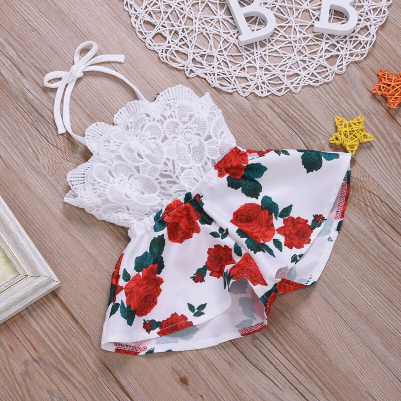 Newborn-Baby-Girl-Clothes-Sleeveless-Lace-Flower-Print-Strap-Romper-Jumpsuit-One-Piece-Outfit-Summer-Clothes-1