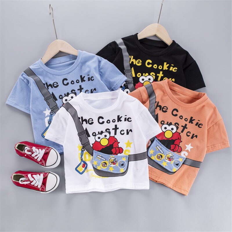 Summer-Children-Out-Clothes-Baby-Boy-cartoon-O-Neck-T-Shirt-denim-Shorts-2Pcs-sets-Infant-4