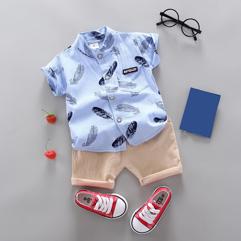 Summer-new-baby-boy-clothing-sets-children-s-clothing-cotton-print-short-sleeve-shirt-shorts-set-1