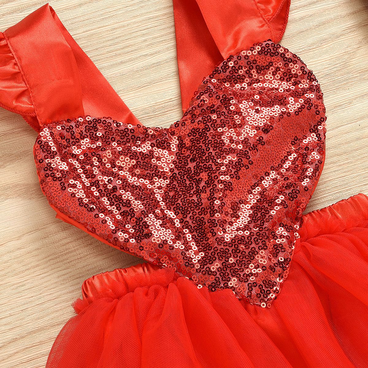 Valentines-Day-Baby-Girls-Dress-Party-Princess-Dresses-Red-Flying-Sleeve-Love-Heart-Sequined-Mesh-Stitching-3