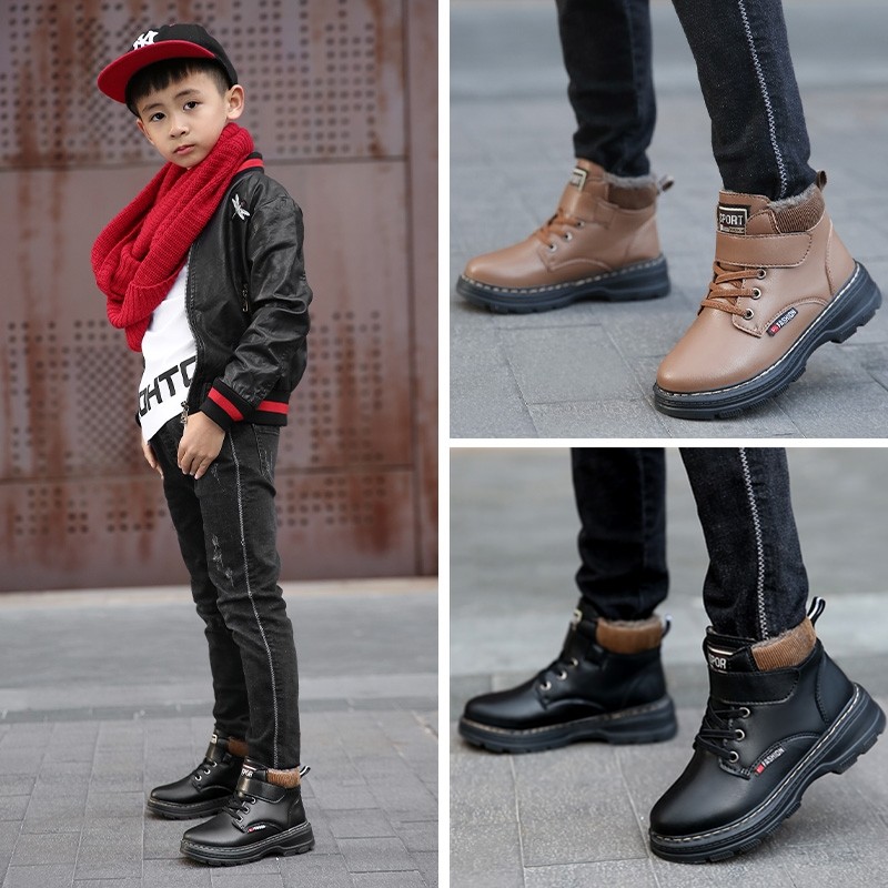 Winter-Fashion-Boy-Boots-Children-Shoes-New-Genuine-Leather-Kids-Martin-Boots-Student-Sneakers-Plus-Velvet-5