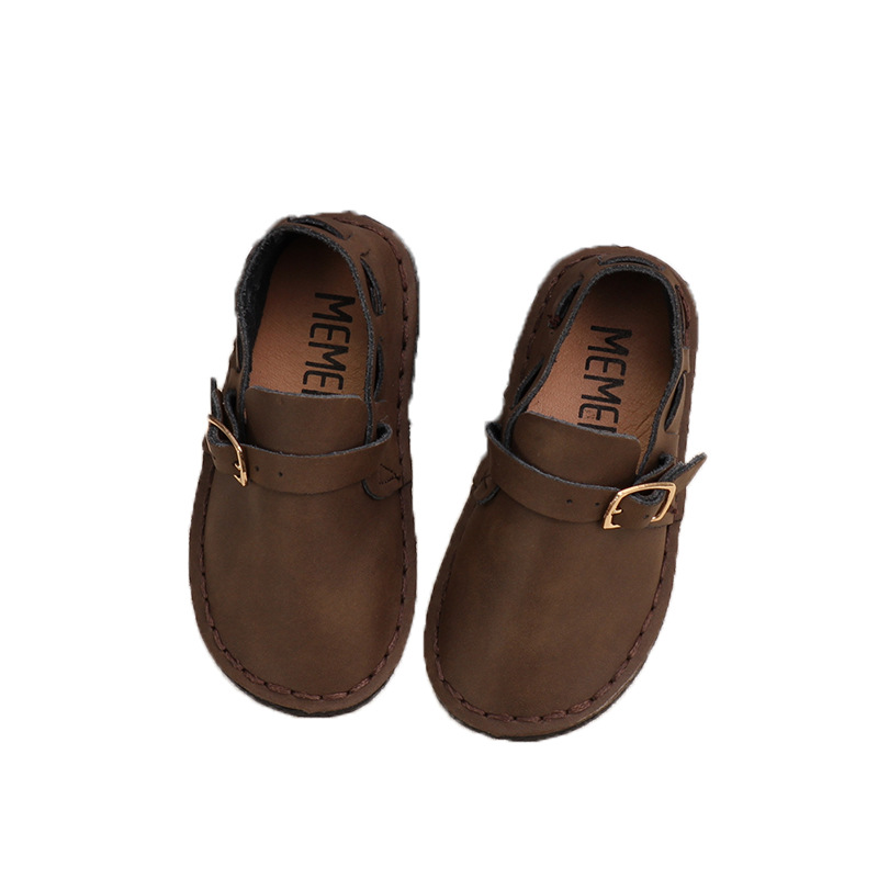 spring-autumn-new-Parent-child-natural-leather-shoes-boys-girls-soft-bottom-casual-shoes-baby-retro-1