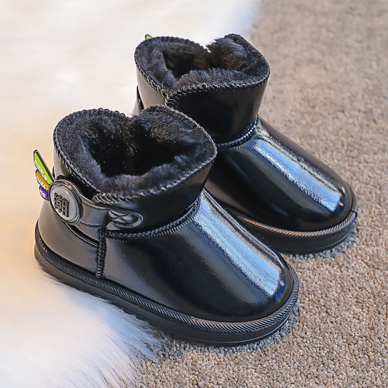 2022-Fashion-Kids-Snow-Boots-Winter-Girls-Leather-Ankle-Boots-Comfort-Plush-Warm-Casual-Shoes-Non-1