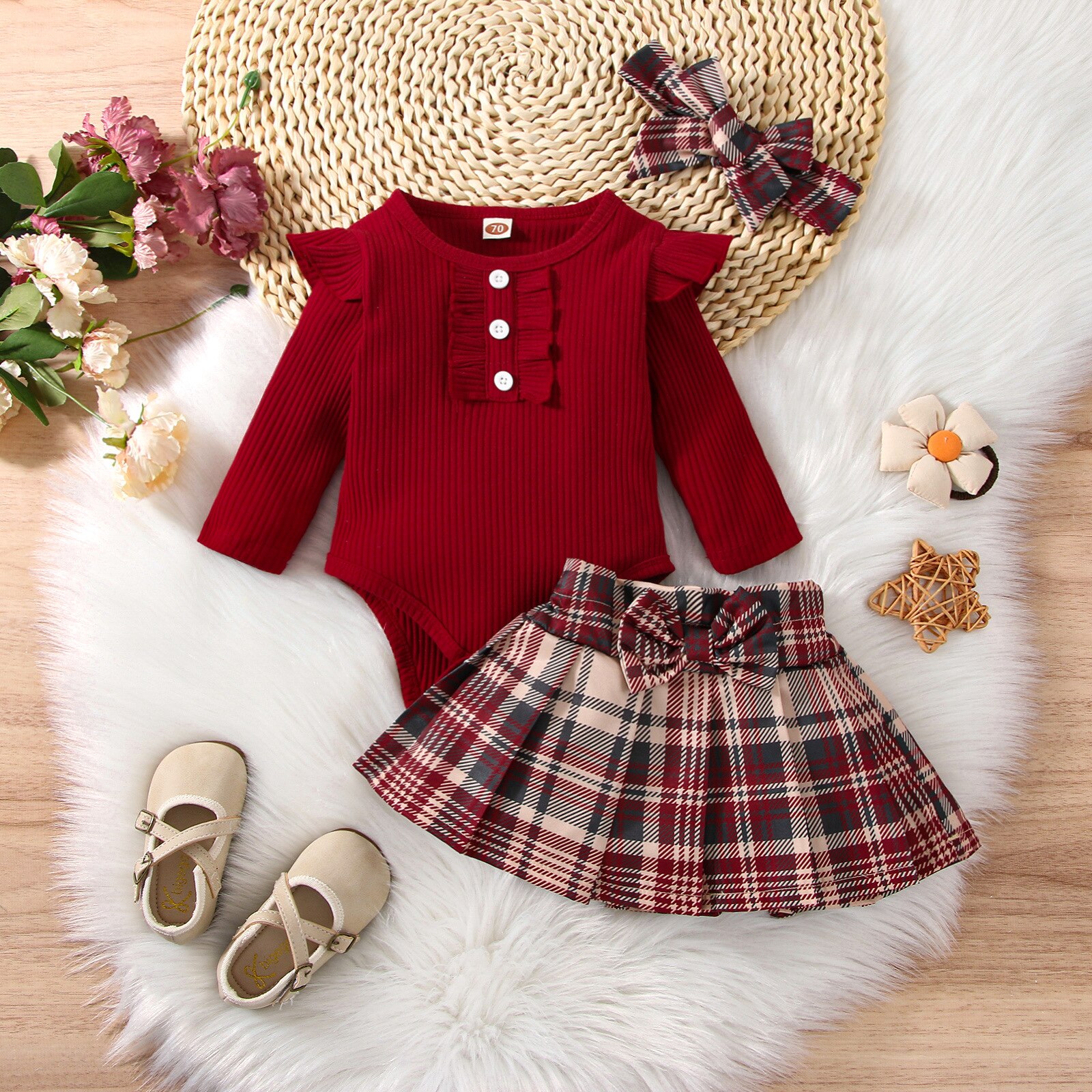 3PCS-Fall-Winter-Newborn-Baby-Girl-Clothes-Set-Long-Sleeves-Knitted-Top-Romper-Bodysuit-Skirt-Set-1
