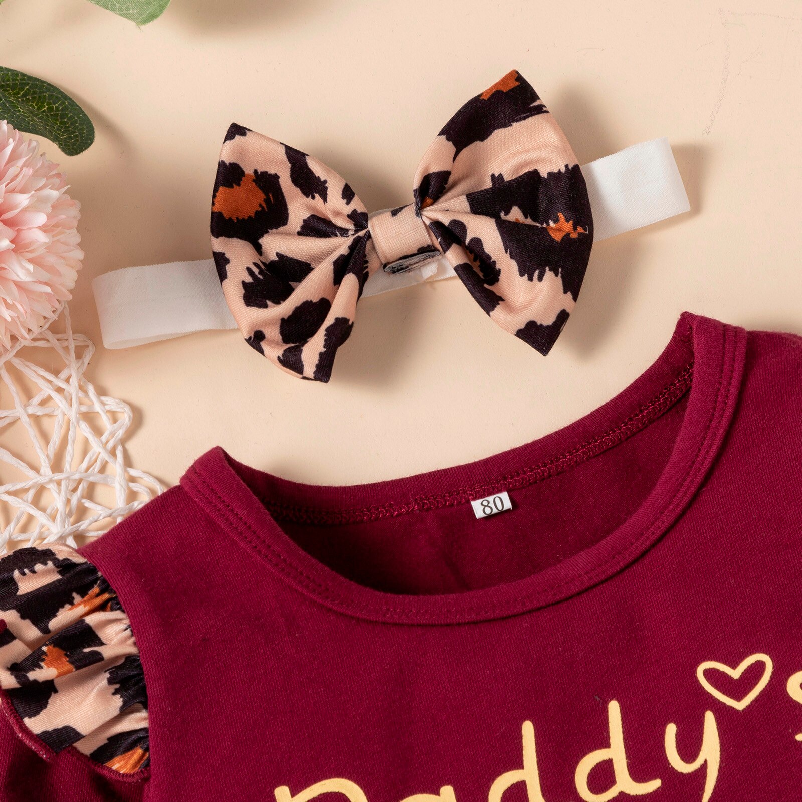 New-Toddler-Infant-Baby-Girls-Clothes-Letter-Leopard-Print-Top-Bow-Pants-Set-Baby-Outfits-Fall-4