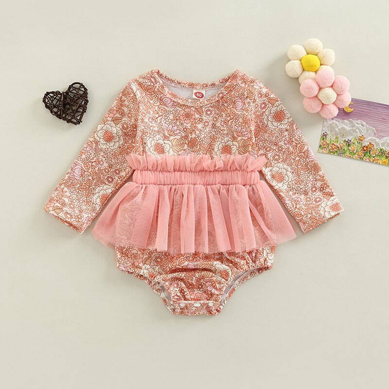 FOCUSNORM-0-18M-Infant-Baby-Girls-Sweet-Romper-Flowers-Printed-Long-Sleeve-Mesh-Lace-Patchwork-Jumpsuits-2
