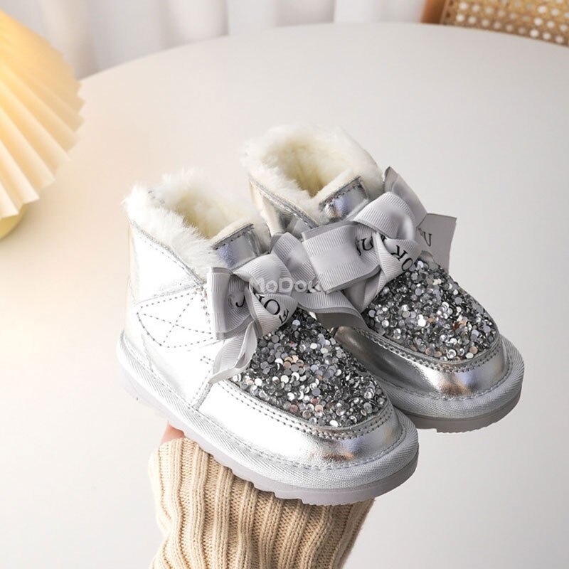Mo-Dou-2022-New-Girls-s-Korean-Style-Children-s-Snow-Boots-Winter-Warm-Plush-Cotton-3