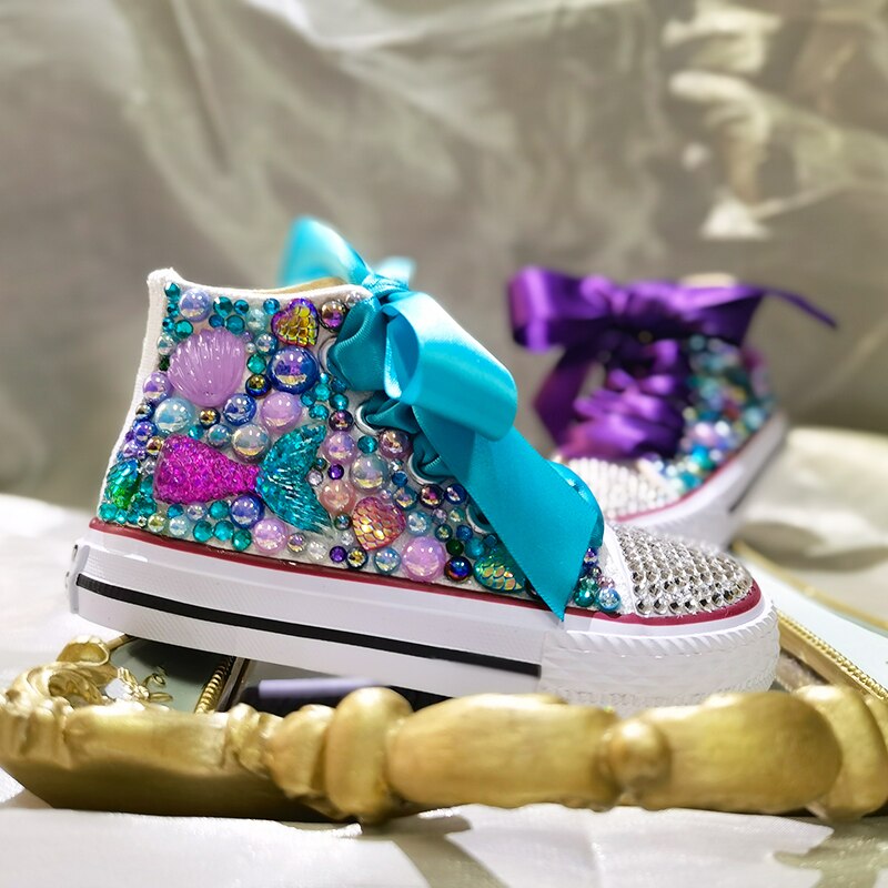 Shell-Simulation-DIY-Bling-Handmade-Shoes-Canvas-Ocean-Theme-Kids-High-Top-Pearls-Sneakers-For-Girl-2
