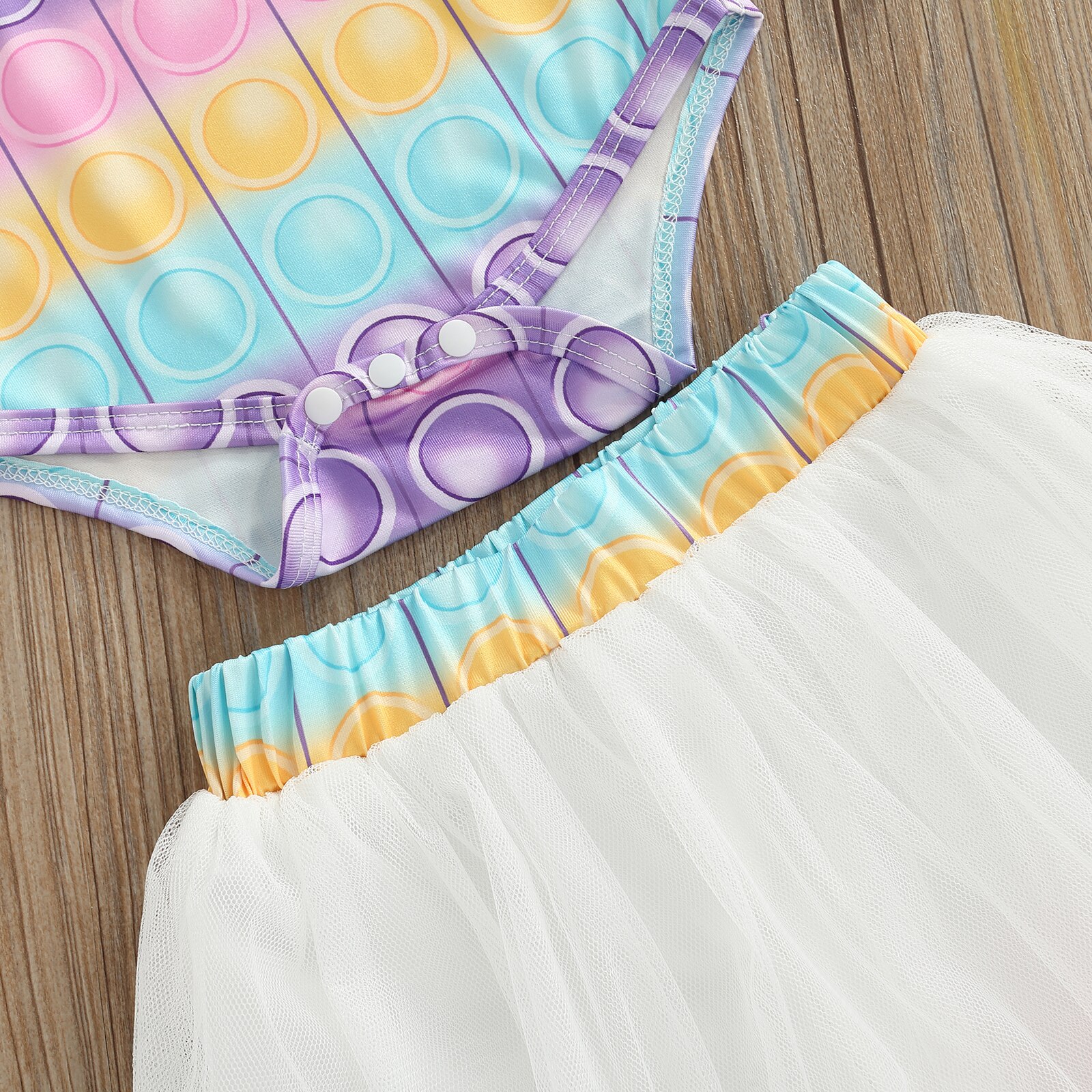 Citgeett-Summer-Kids-Girls-Short-Skirt-Suit-Pattern-Rainbow-Stripes-Short-Sleeves-Romper-Jumpsuit-Tutu-Skirt-3
