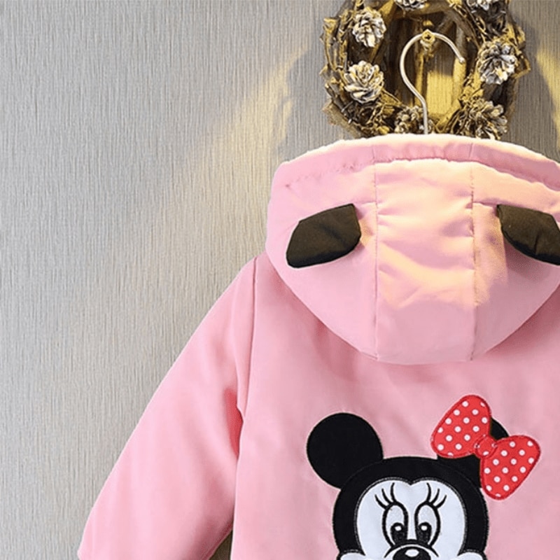 Disney-Mickey-Minnie-Baby-Girl-Boy-Fleece-Inside-Jacket-Hooded-Child-Zipper-Coat-Winter-Warm-Thick-2