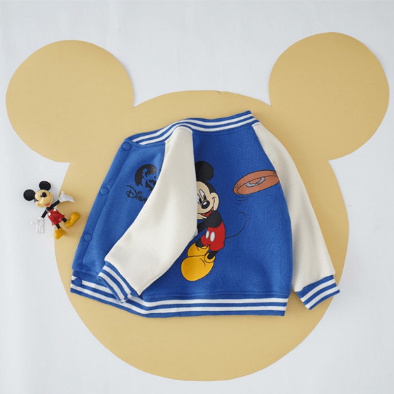 Disney-Mickey-Minnie-Baby-Girl-Boy-Fleece-Inside-Jacket-Toddler-Child-Coat-Winter-Single-Breasted-Outwear-1