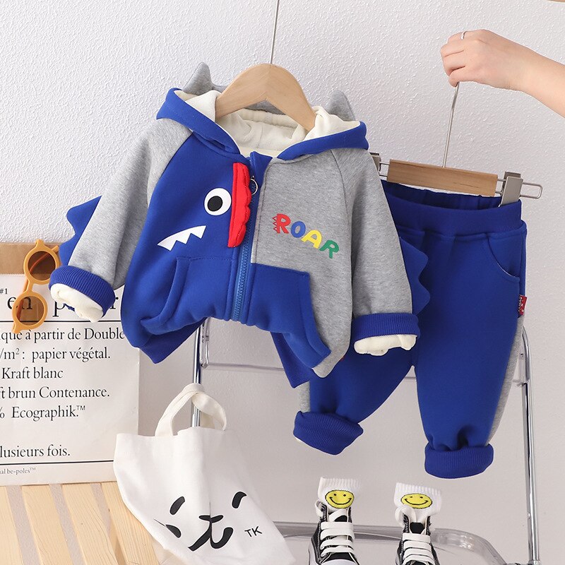 Winter-Baby-Toddler-Boys-Girls-Clothes-Suit-Cartoon-Cute-Dinosaur-Zipper-Hooded-Coat-Trousers-2Pcs-Casual-2