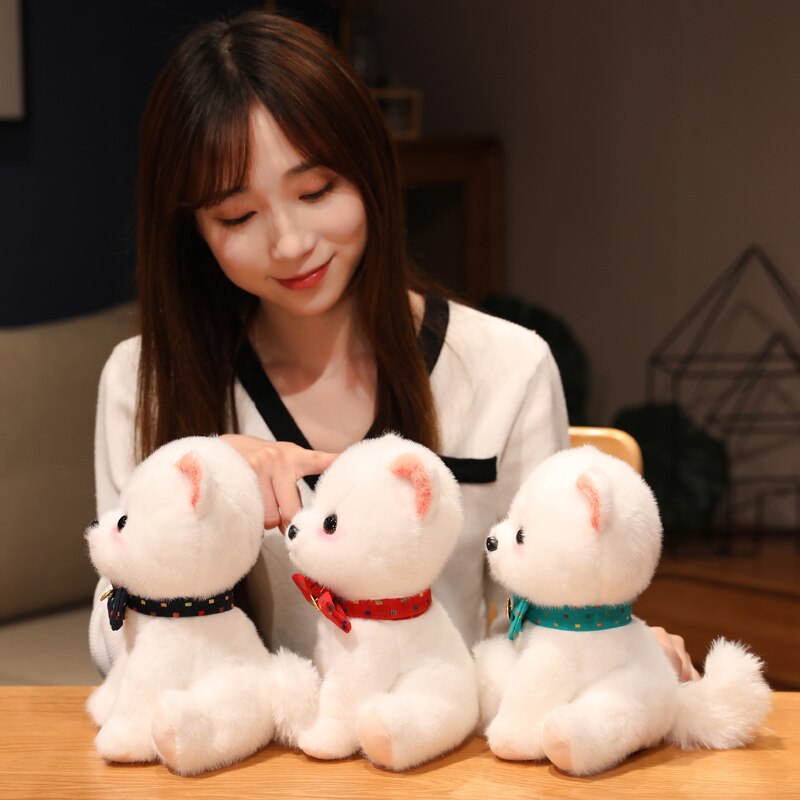 1PC-22cm-Sitting-Dog-Plush-Toy-Lifelike-Pomeranian-Dog-Stuffed-Soft-Puppy-Toys-For-Kids-Boys-3