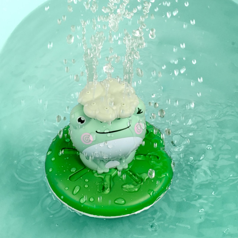 Bath-Toys-Electric-Spray-Water-Floating-Rotation-Frog-Sprinkler-Shower-Game-For-Children-Kid-Swimming-Bathroom-2