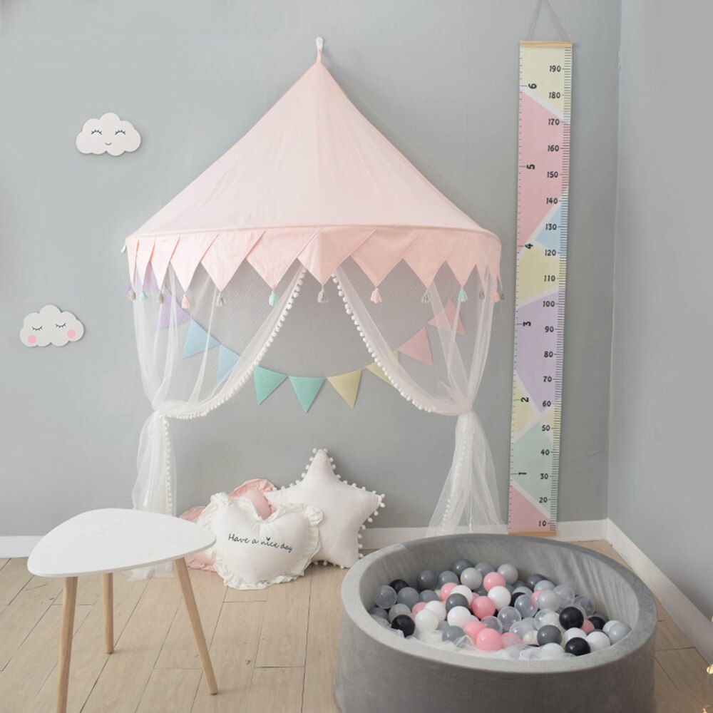 Children-s-Half-Moon-Tent-Pure-Cotton-Princess-Game-House-Wall-Hanging-Bedside-Decoration-Bed-Curtain-3