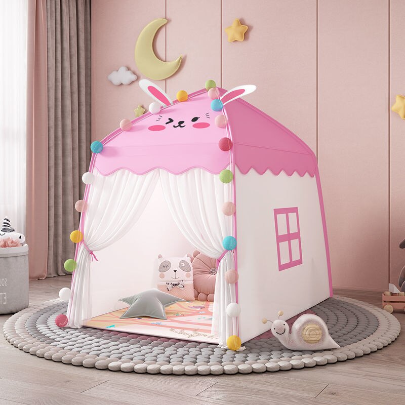 Children-s-Small-Tent-Indoor-Entertainment-Game-House-Princess-Girl-Boy-Household-Sleeping-Bed-Toys-Outdoor-2