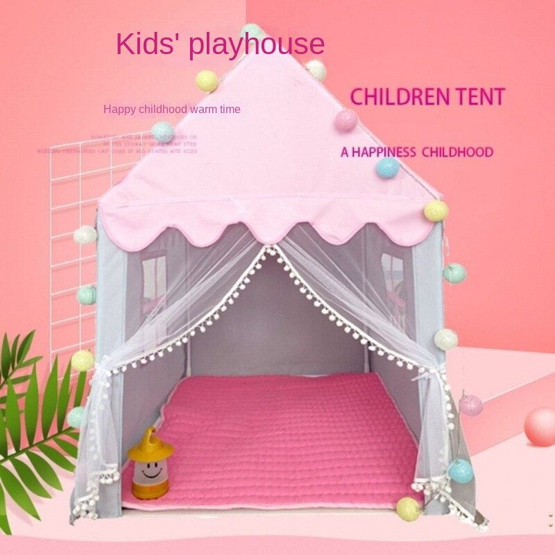 Children-s-Tent-Indoor-Entertainment-Game-House-Small-House-Dream-Castle-Princess-House-Sleep-Family-Toys-2