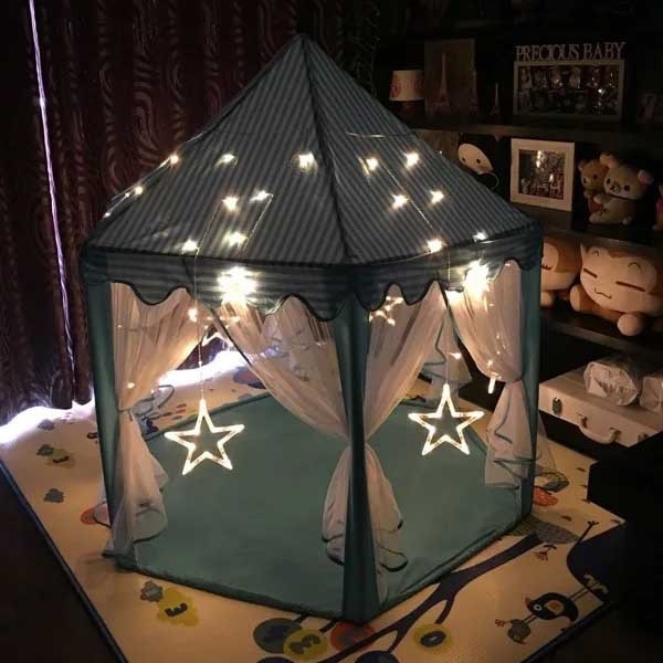 Children-s-Tent-Indoor-and-Outdoor-Game-House-Boys-and-Girls-Hexagonal-Mesh-Tent-Baby-Crawling-2