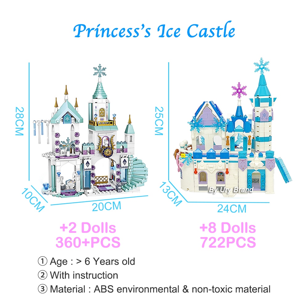 Friends-Princess-Castle-House-Sets-for-Girls-Movies-Royal-Ice-Playground-Horse-Carriage-DIY-Building-Blocks-1