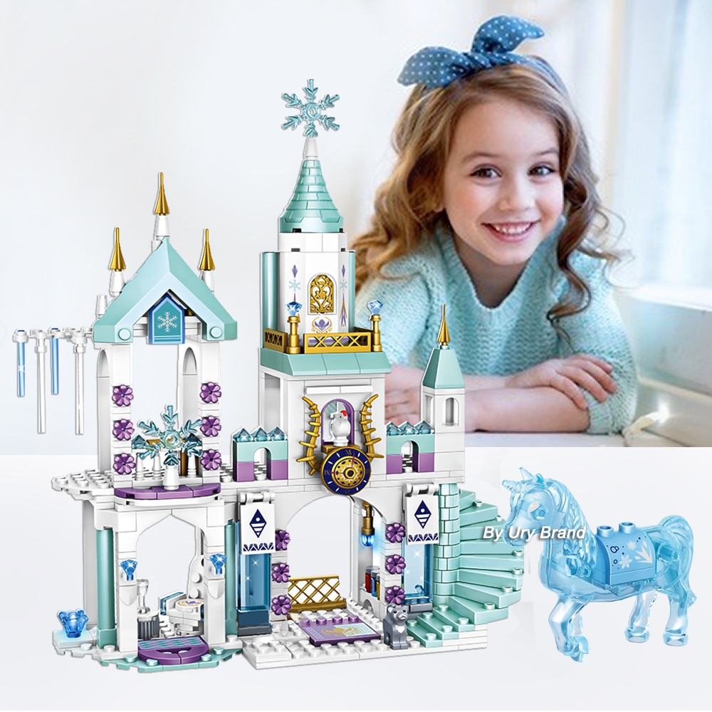 Friends-Princess-Castle-House-Sets-for-Girls-Movies-Royal-Ice-Playground-Horse-Carriage-DIY-Building-Blocks-3