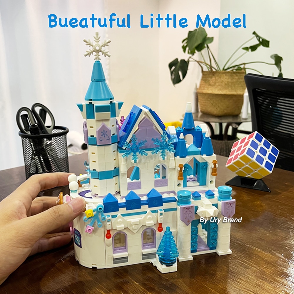 Friends-Princess-Castle-House-Sets-for-Girls-Movies-Royal-Ice-Playground-Horse-Carriage-DIY-Building-Blocks-5