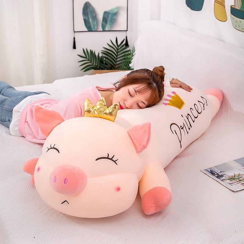 Giant-Kawaii-Crown-Pig-Plush-Toys-Lovely-Stuffed-Soft-Animal-Lying-Pig-Pillow-Baby-Kids-Sleeping-4