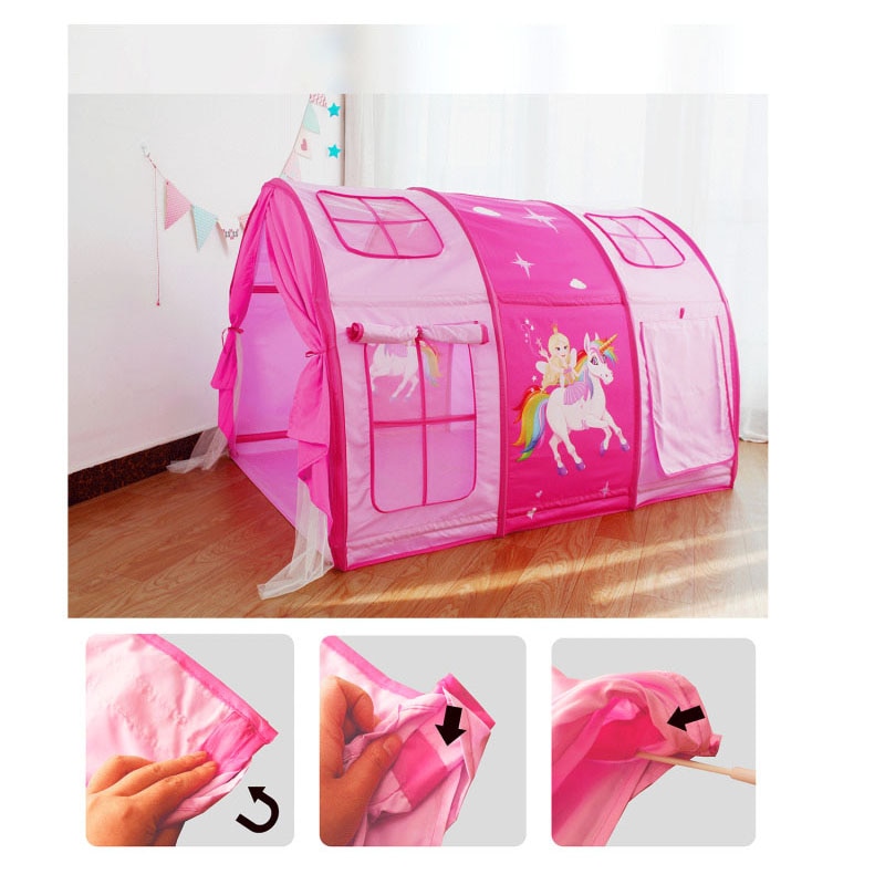 Play-Unicorn-Tent-Toy-Portable-Foldable-Ball-Pool-Pit-Indoor-Outdoor-Simulation-House-Sea-Castle-Tent-1