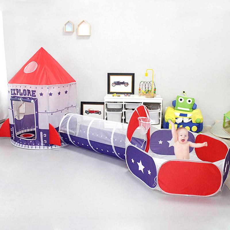 Portable-3-In-1-Baby-Tent-Kid-Crawling-Tunnel-Play-Tent-House-Ball-Pit-Pool-Tent-5