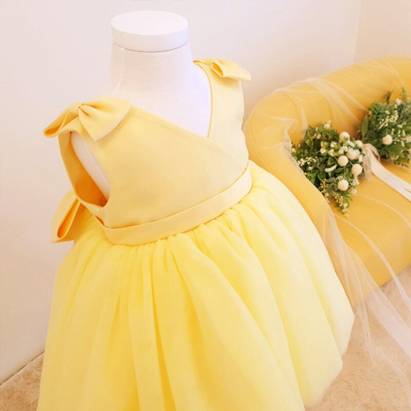 2022-Summer-Baby-Girl-Clothing-For-Birthday-Party-Wedding-Children-s-Princess-Ball-Gown-Sleeveless-Design-3