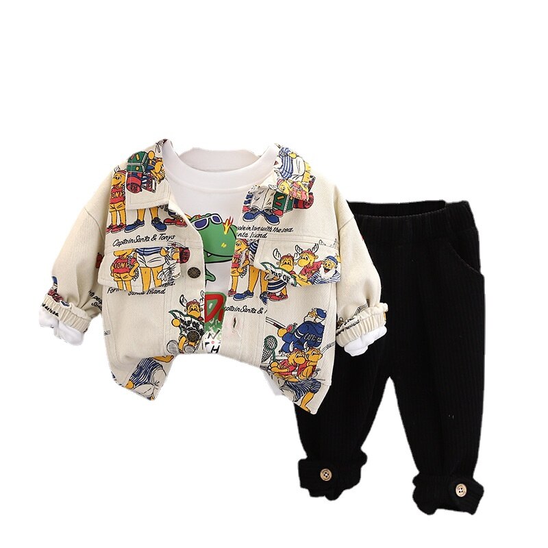3Pcs-Spring-Autumn-Baby-Girl-Boy-Clothes-Set-Full-Print-Cartoon-Coat-Cotton-T-shirt-Pants-2