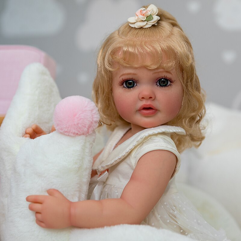 55CM-full-body-soft-silicone-vinyl-Reborn-Toddler-Girl-Doll-Betty-3D-Painted-Skin-with-Genesis-1