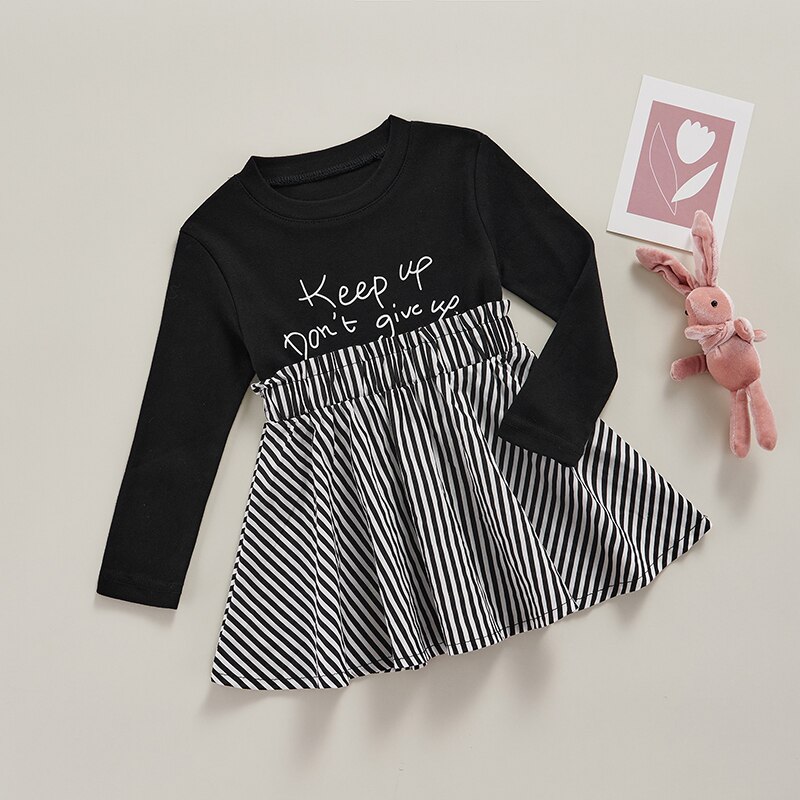 Children-Kids-Girls-Spring-Autumn-Dress-Long-Sleeve-Stripe-Letter-Printed-Patchwork-Dress-Casual-Party-Clothes-2