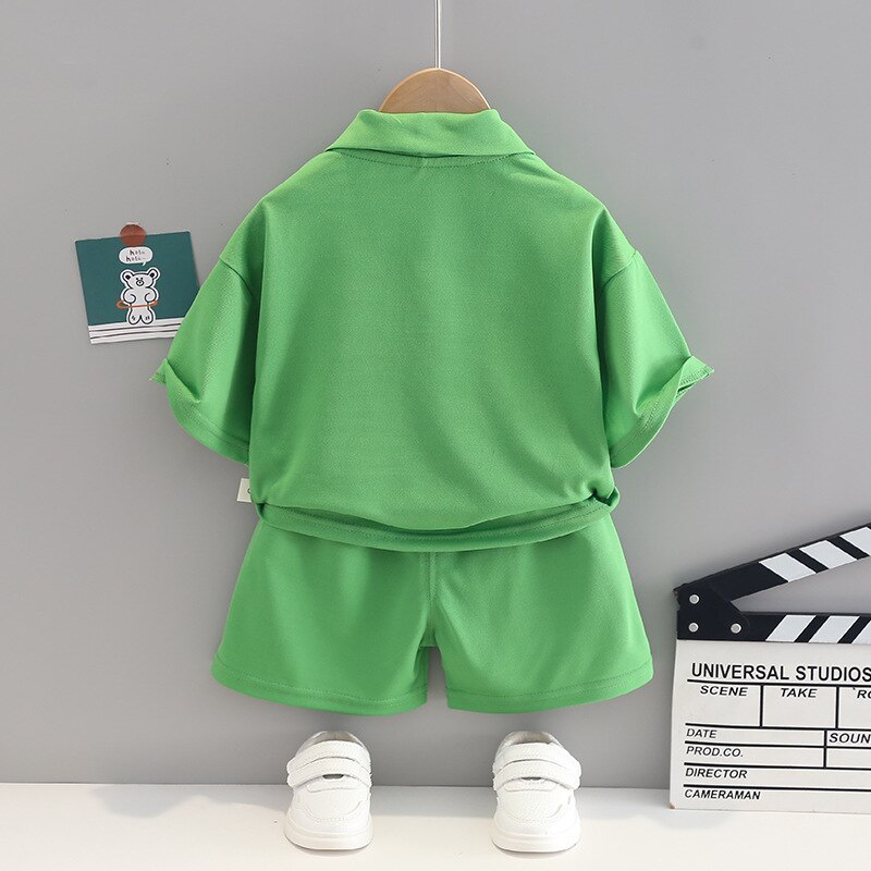 Fashion-Summer-Kids-Baby-Letter-Sport-Suits-Short-Sleeve-T-Shirt-Shorts-Casual-Clothes-Outfit-Toddler-2