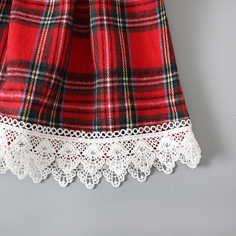 Prowow-1-5Y-Red-Plaid-Girl-Dresses-Long-Sleeve-Ruffles-Lace-Party-Birthday-Dress-For-Girls-5