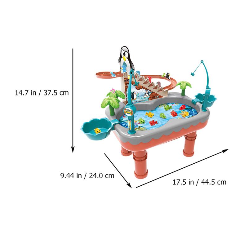 Children-s-Magnetic-Fishing-Toy-Parent-child-interactive-Educational-Toys-Electric-Penguin-Stair-Climbing-Boys-Girls-5