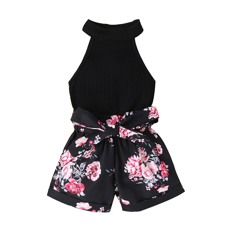 Citgeett-Summer-Kids-Baby-Girls-Outfit-Ribbed-Sleeveless-Tops-and-Elastic-Casual-Floral-Shorts-Belt-ClothesSet-1