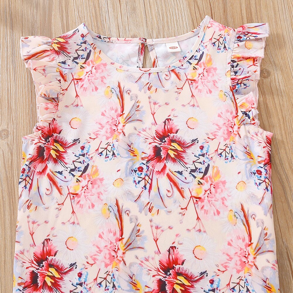 Kids-Casual-Clothing-Sets-Outfits-for-Girls-Summer-2023-New-Toddler-Floral-Print-T-shirt-Tops-4