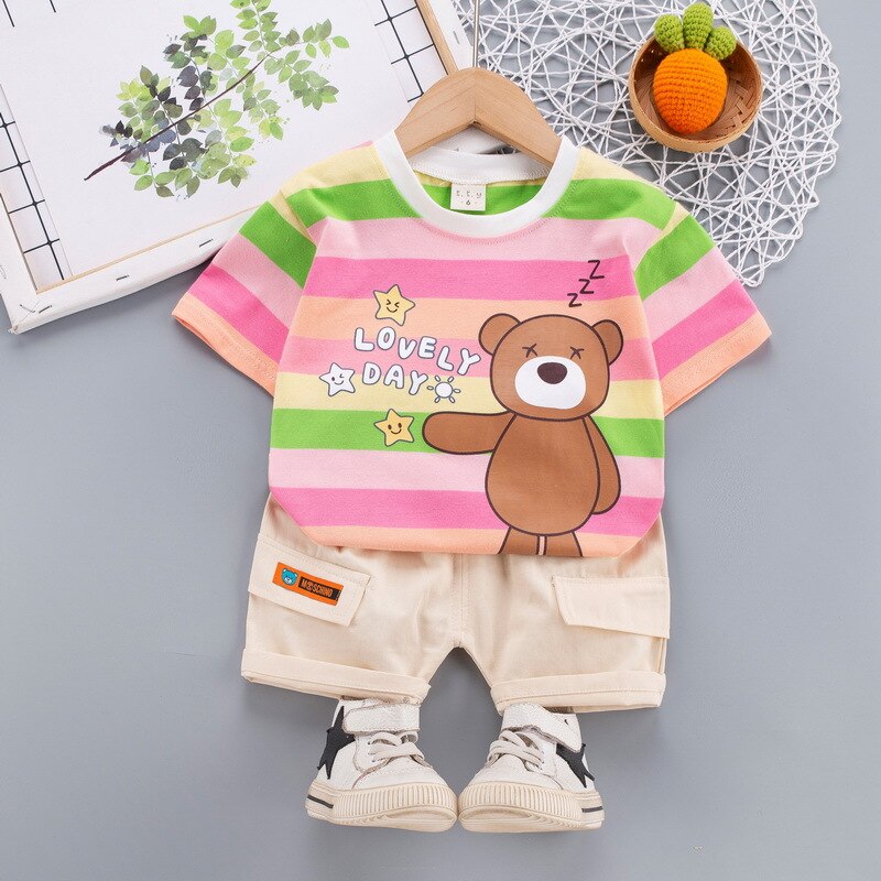 0-4-Year-Old-Boys-and-Girls-Cute-Cotton-Summer-Clothes-Set-Children-s-Short-Sleeved-2
