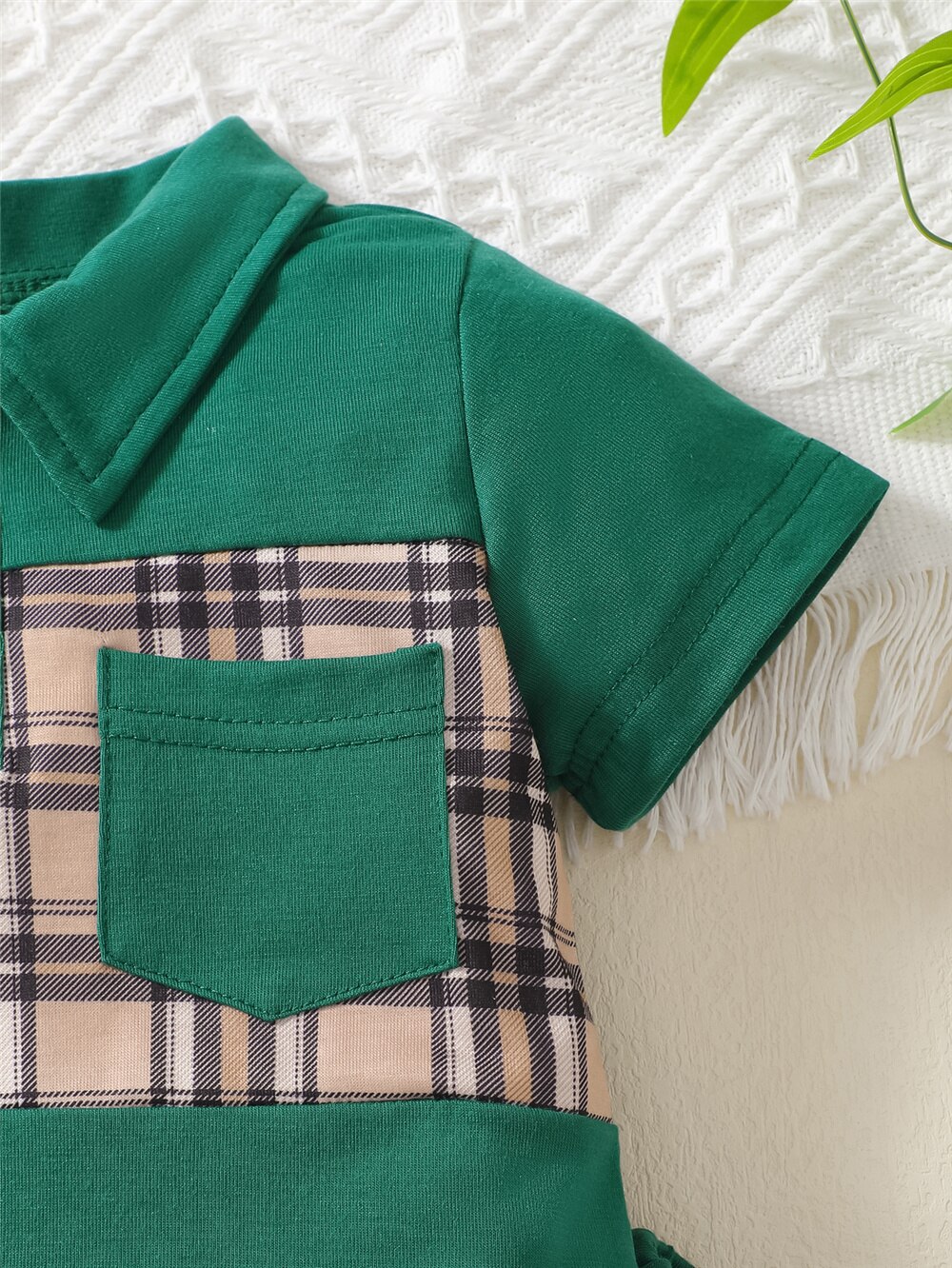 3-24Months-Infant-Baby-Boy-Clothing-Set-Short-Sleeves-Green-T-shirt-Shorts-2PCS-Costume-Newborn-3