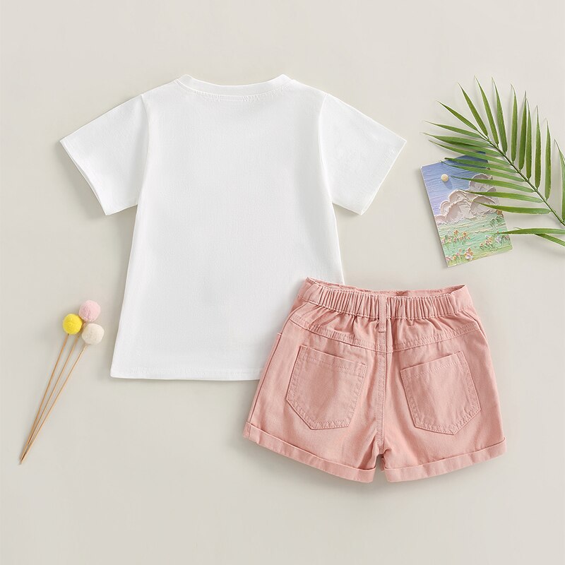 5-9Y-Girls-Clothing-Sets-Summer-Toddler-Girl-Clothes-Kids-Short-Sleeves-Letters-Tops-Casual-Shorts-5