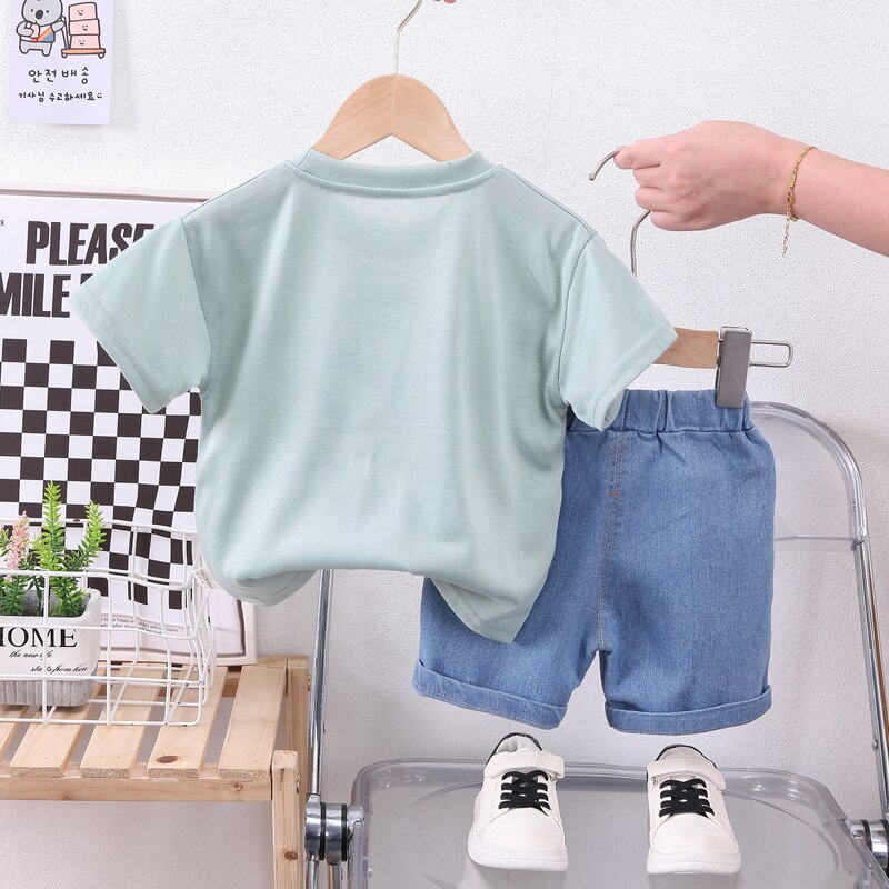 Baby-Boys-clothes-cotton-fashion-Kids-T-shirt-Jeans-Shorts-set-2-pcs-Childrens-Clothing-1